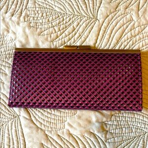 Elegant Purple Wallet, never used!
